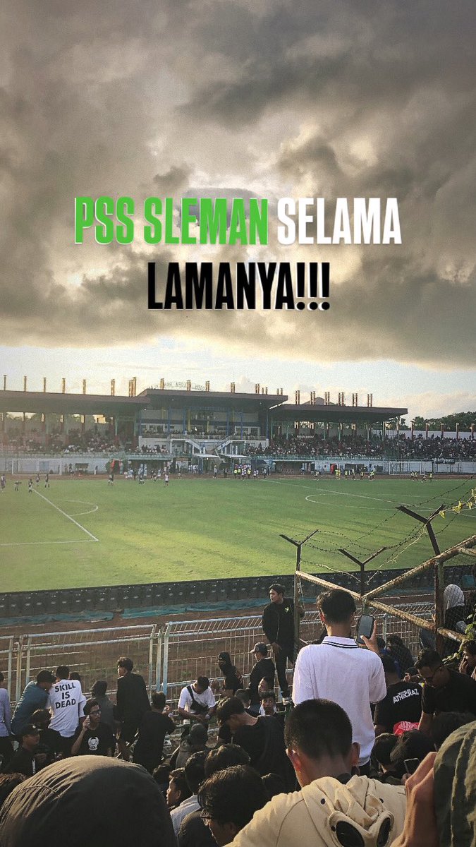 doublecrew1976's tweet photo. terimakasih sudah berjuang,kami akan selalu di sini menemani pss sleman di manapun dan di kasta manapun berada
#OraMuntir #ForeverPss https://t.co/T6yPP5qFs2