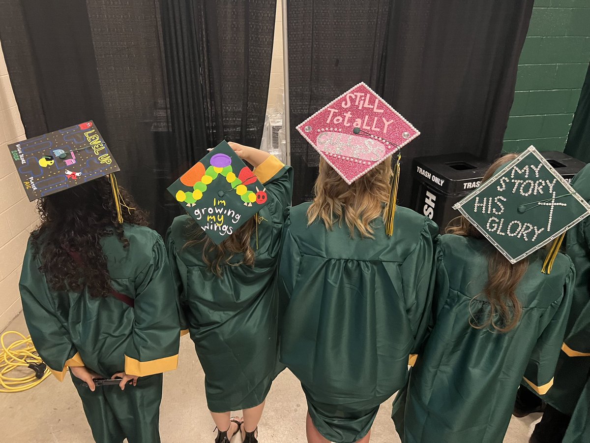 Loving these caps for the Class of 2025!!