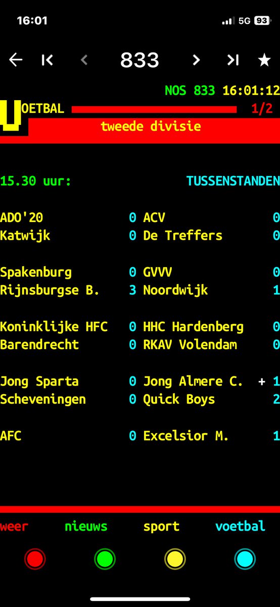 speaker_aad's tweet image. Ziet er om vier uur hoopvol uit!@excelsiorm