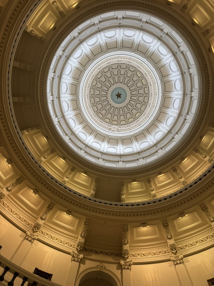 Another Saturday morning under the dome, hard at work for you and all Texans! #txlege