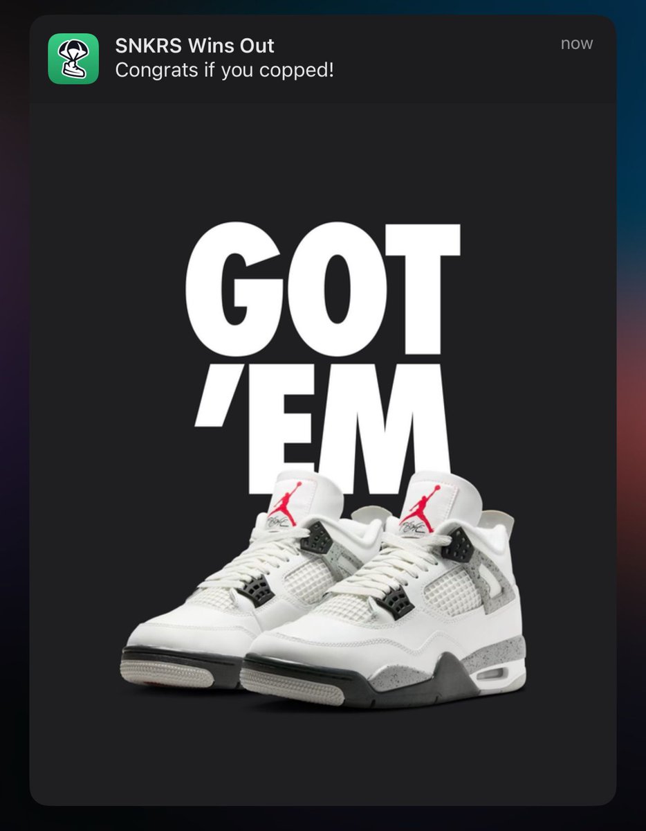 Who Copped? 👀