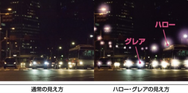 h1rm4's tweet photo. @Rin01694075 あと後遺症ではないけど、ハローグレアっていう夜とか暗いところでは光の輪みたいなのは見える。これはICLとかレーシックやった人はほぼほぼ起きるらしい https://t.co/FhQhUgCiOq