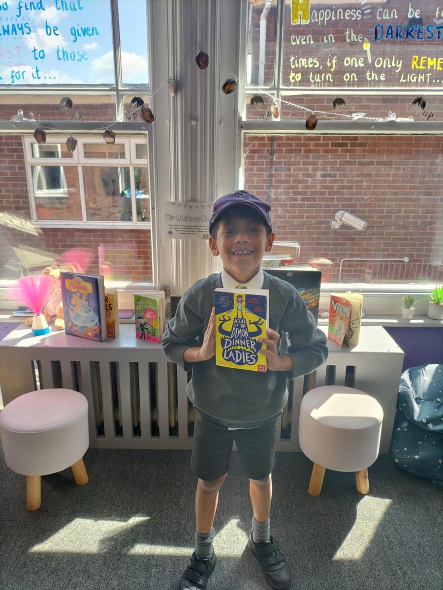 More books from Form 2's Birthday Boys! Thank you! 📚🎈