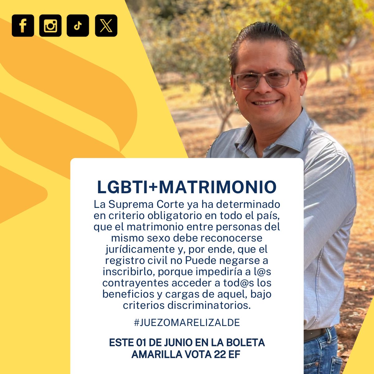OmarElizalde79's tweet photo. La Suprema Corte de la Nación determinó en sentencia firme, que el registro civil no puede negarse a inscribir un matrimonio de personas del mismo sexo.
#matrimonioigualitario #derechos #matrimonio #michoacan #sahuayo #nuevopoderjudicial #transformandoelpoderjudicial #fypシ゚ https://t.co/SuE6dEnbtx
