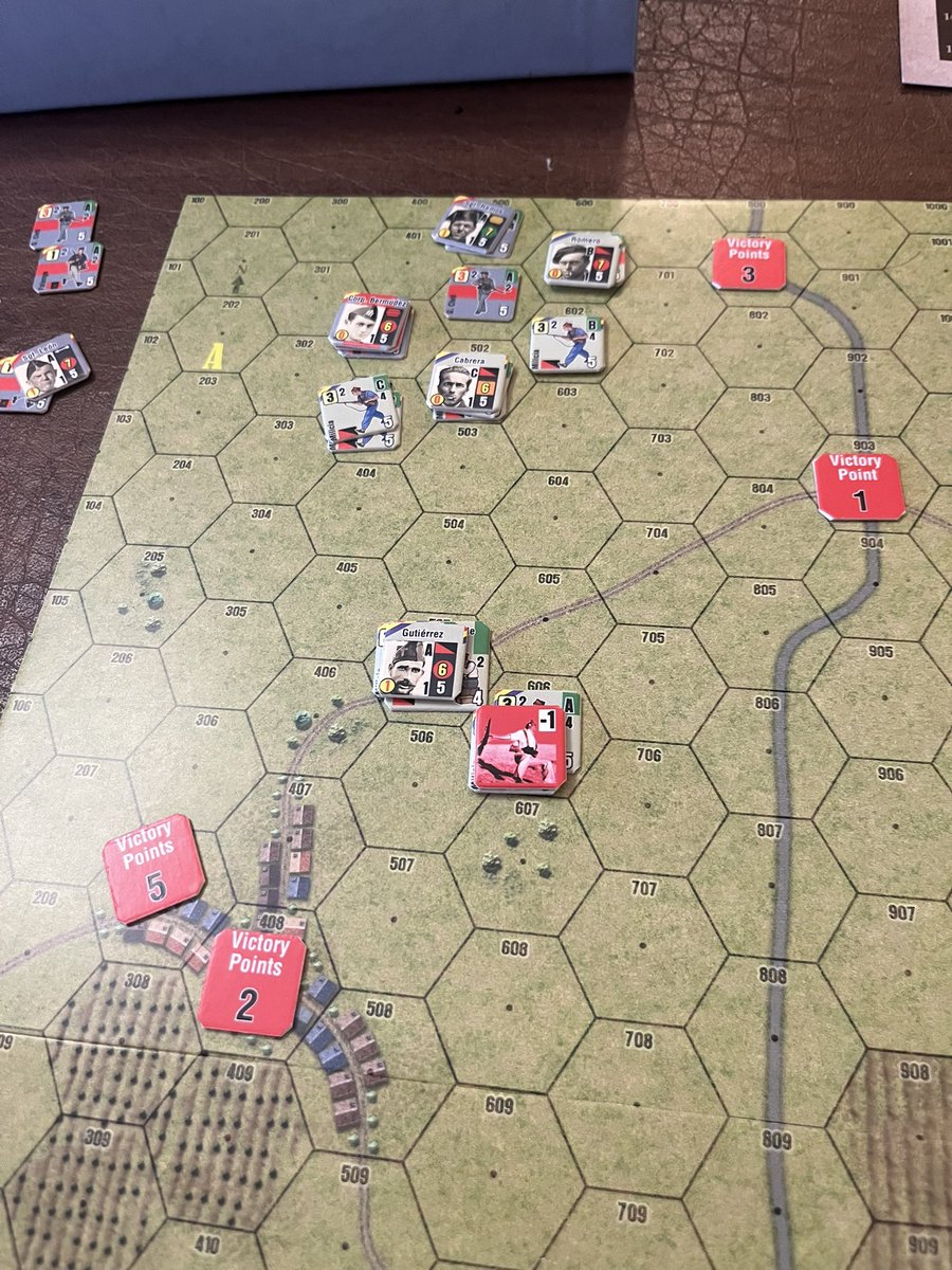 Help Arrives! Escenario 1: Todo por la patria. Poco han podido hacer los nacionales contra el furor anarquista. Victoria clara republicana. Buen escenario introductorio, y mejora en la calidad respecto a A las Barricadas! Sigue siendo un juego dinámico y divertido