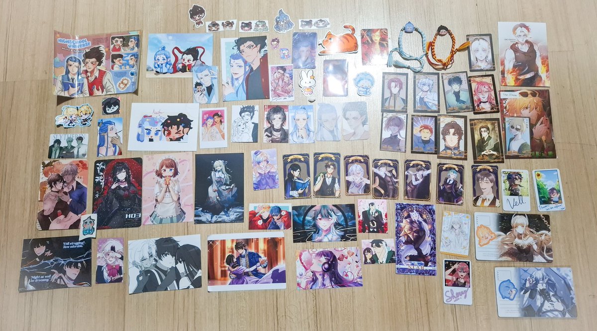 YakitateNoSanma's tweet image. CFXX loot
Thank you for everyone who traded with me~! (I bought some though but mostly done through trades, so thank you so much 🥺🥺)