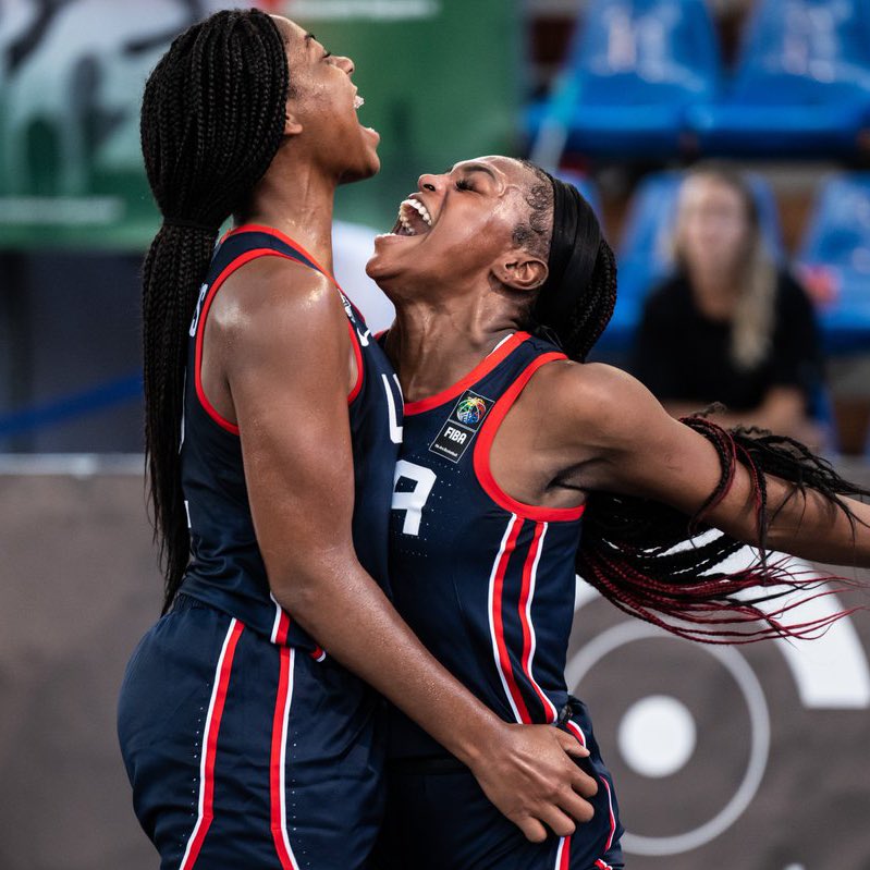 Time for the knockout rounds for Sahara and Team USA  🏆 

11:45 AM CT vs Spain 🇪🇸 - Quarterfinal 

Catch the action on YouTube.com/FIBA3x3!