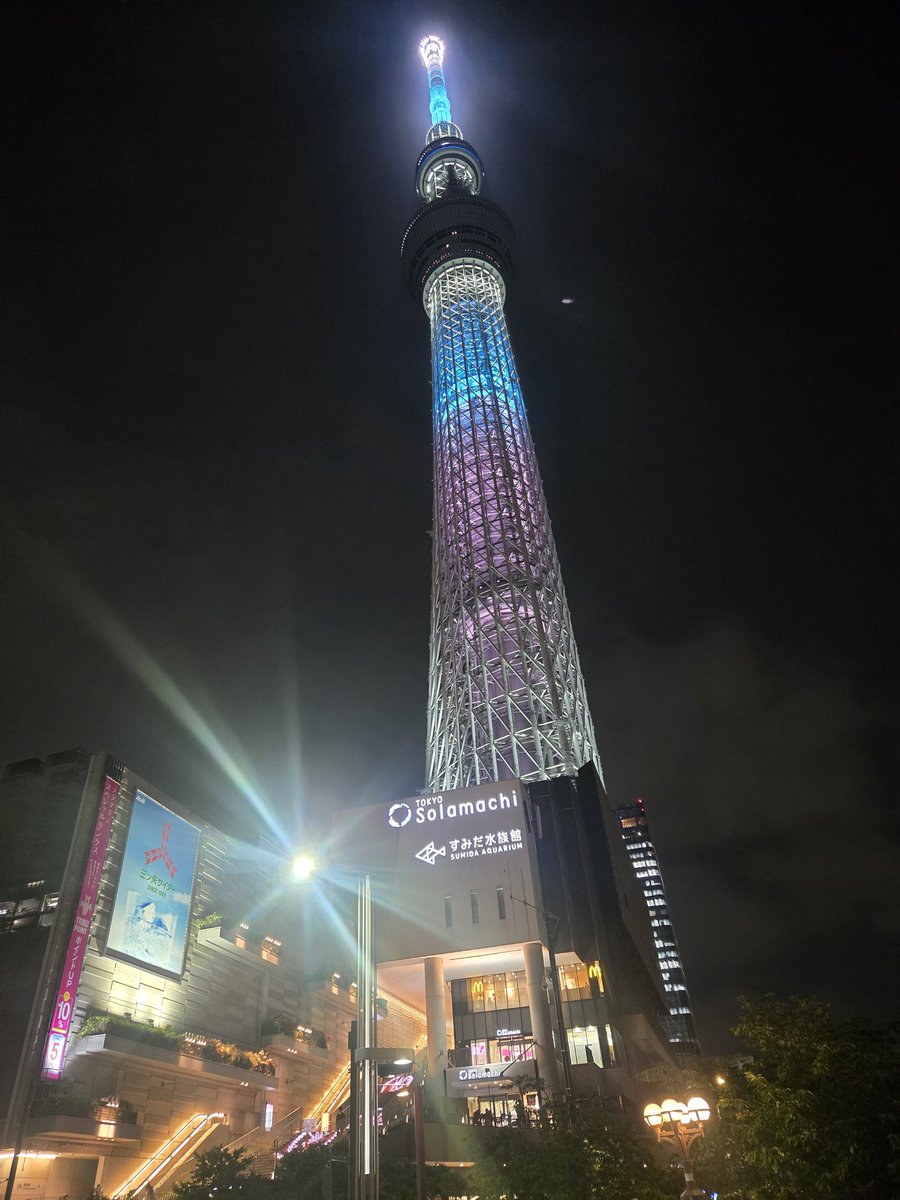 海外からのお客様をお連れして夜のスカイツリーへ
他にも浅草、銀座、お台場、秋葉原と色々行って来ました
#Japan #TOKYO