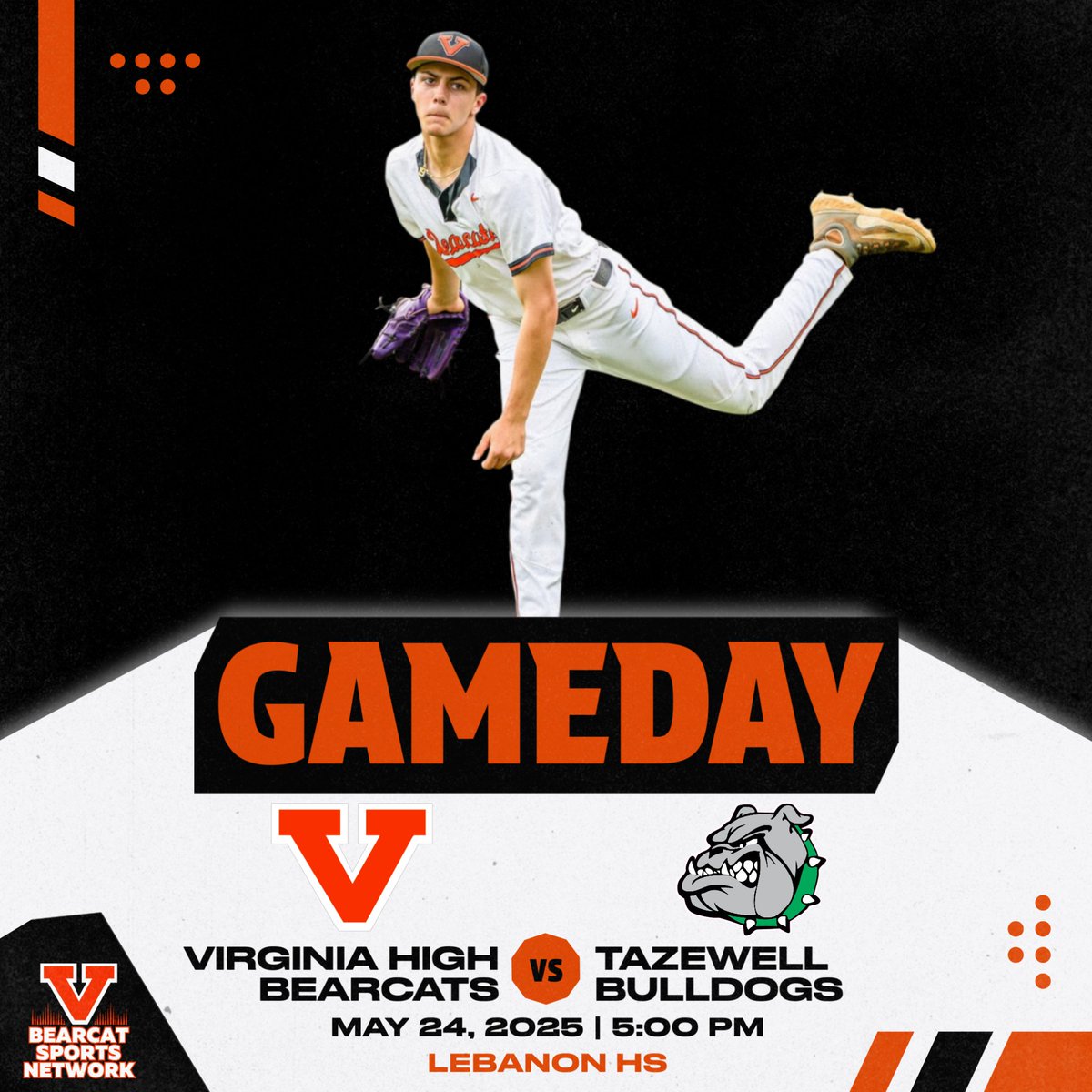 BATTLING FOR SEEDING ⚾️

Today's consolation game will determine the Southwest District's 3rd and 4th seeds for next week's Region tournament.

🆚: Tazewell (at Lebanon)
🕔: 5:00pm
🎙️: Kris Mangrum
📸: Ryan Raines Photo
🔗: bearcatnetwork.mixlr.com