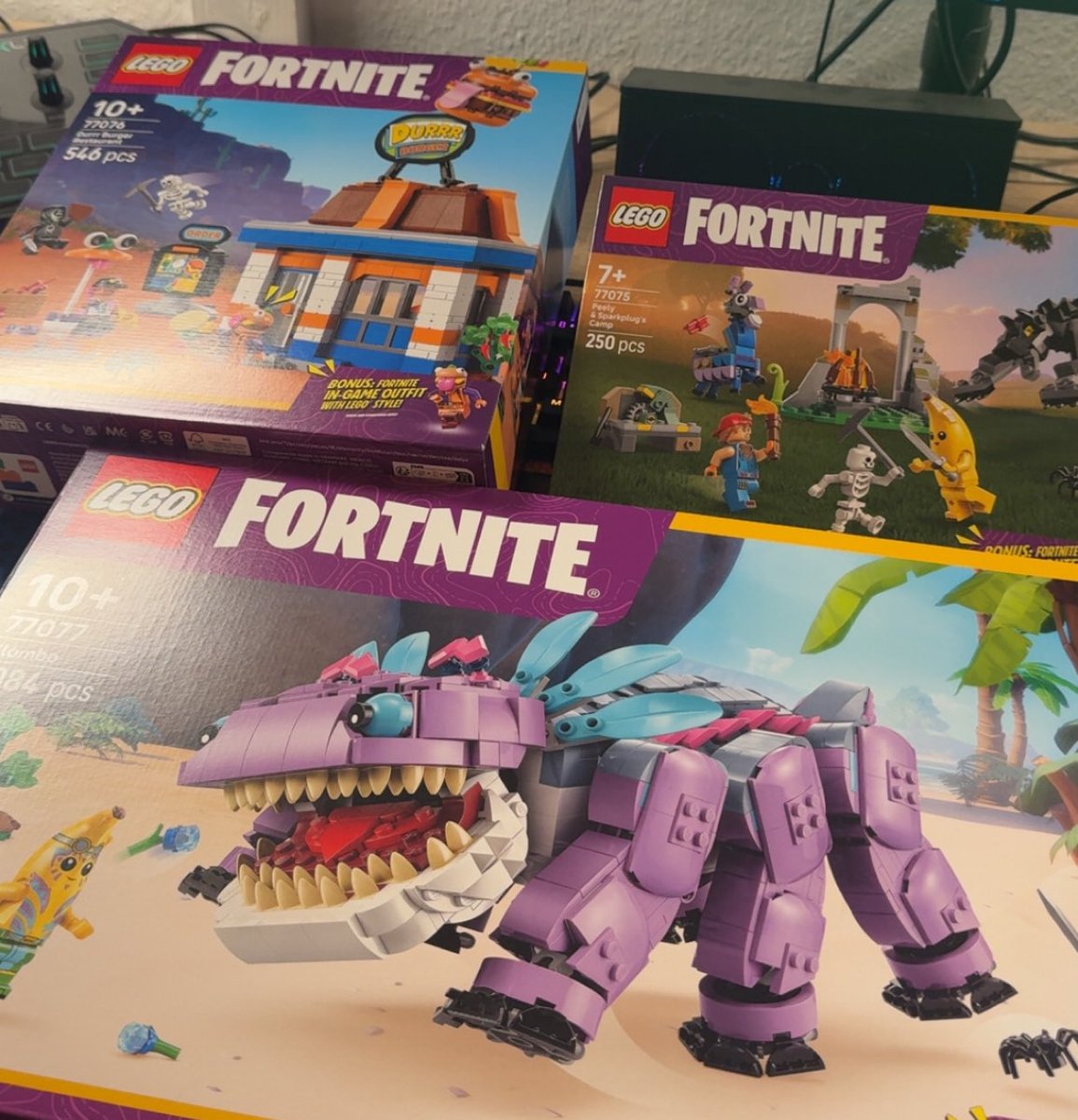 Danke <a href="/LEGOFortnite/">LEGO Fortnite</a> für die neuen LEGO Fortnite Sets! Ich freue mich schon darauf sie aufzubauen😍 #LEGOFortnite