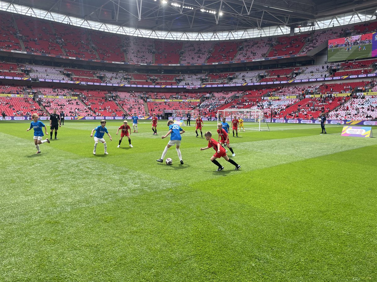 BRFCTrust's tweet photo. @UtilitaFootball @EFL_Community 🏆CHAMPIONS!

⚽️Goals from Freddie H and Reuben secure a 2-0 at Wembley in the #UtilitaKidsCup Final! Well played @QPRtrust and CONGRATULATIONS lads!👏👏

#BRCTInclusion | @UtilitaFootball @EFL_Community https://t.co/iJnl4xcisp
