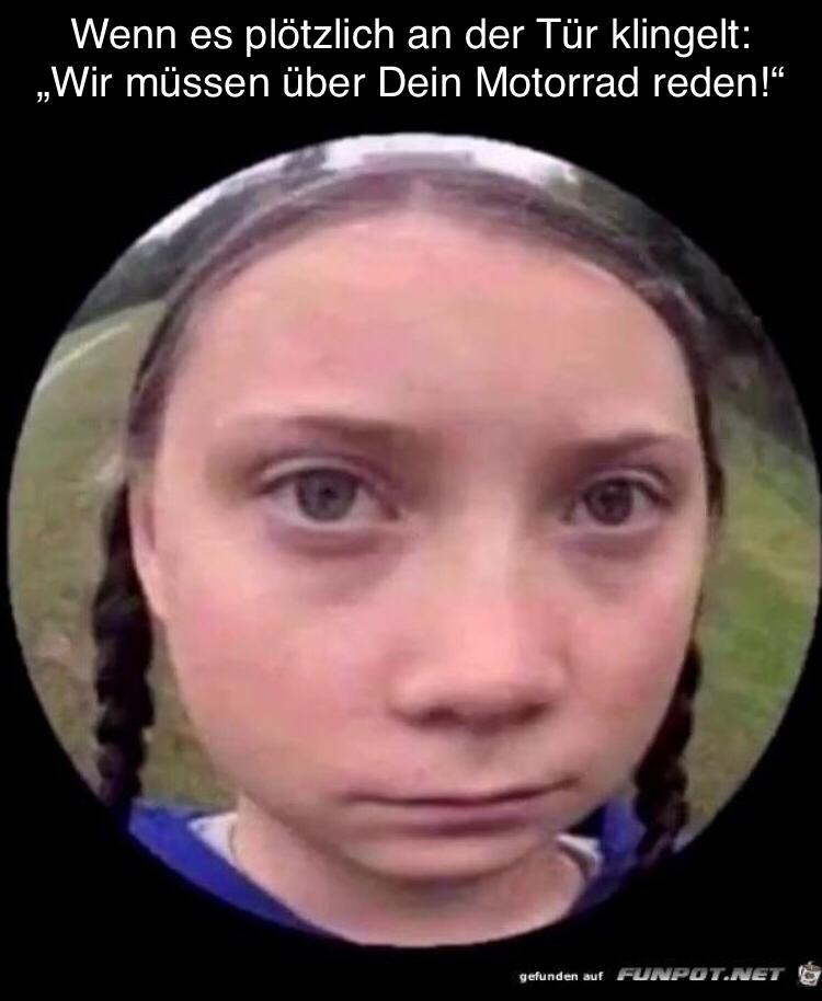 Soll sich ficken,die Alte.