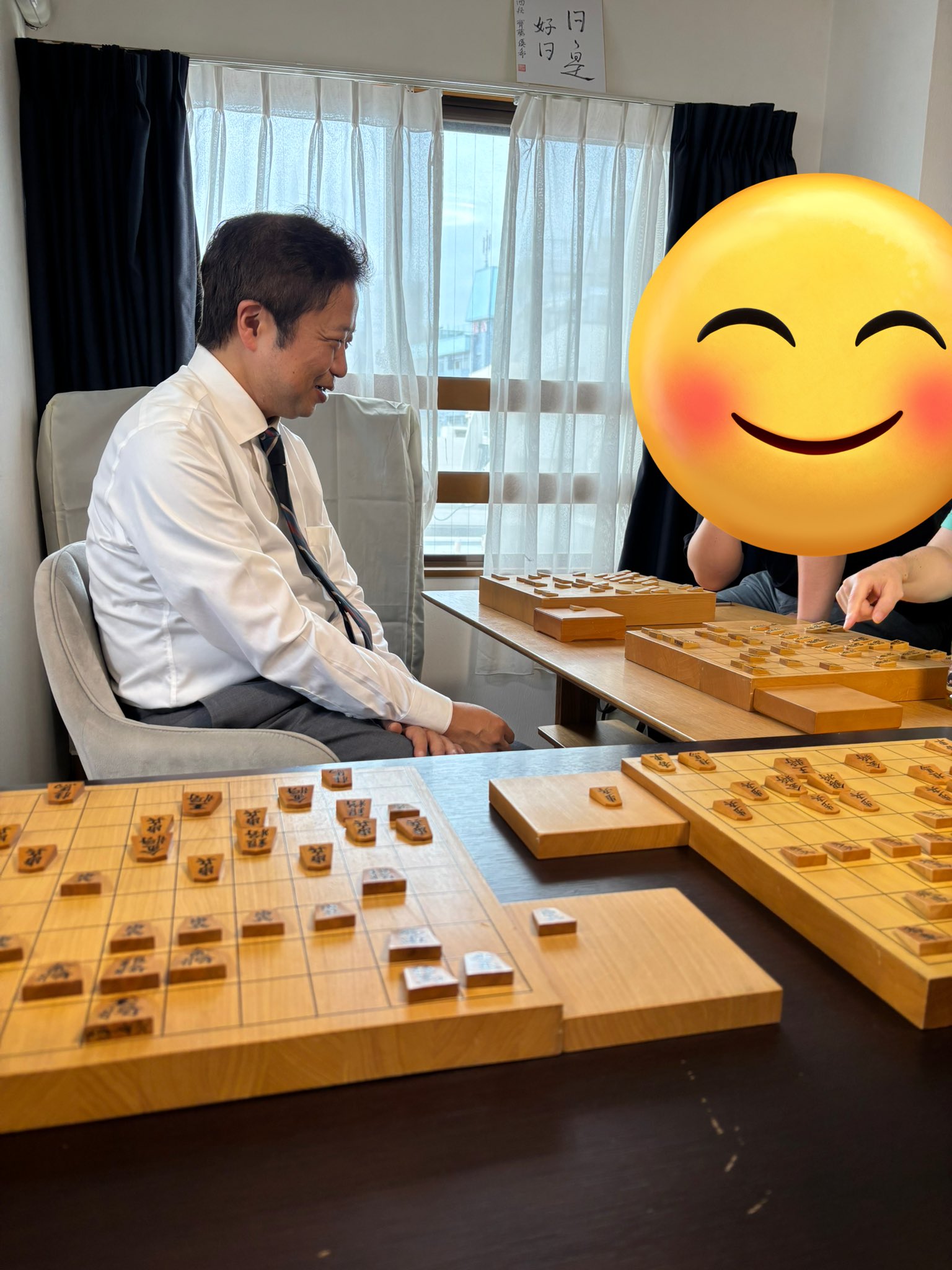 矢内理絵子　将棋　直筆扇子 直筆扇子 将棋 矢内理絵子 ゴージャス