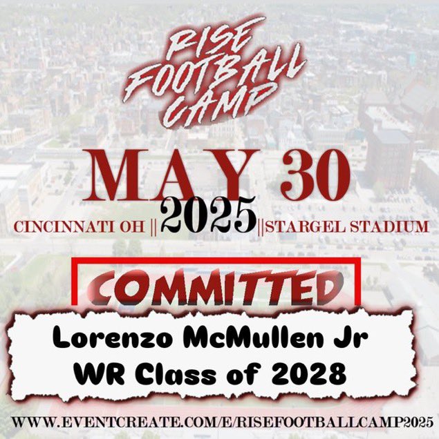 Thanks for the invite <a href="/RiseFbCamp/">RISE FB CAMP</a> can’t wait to compete!