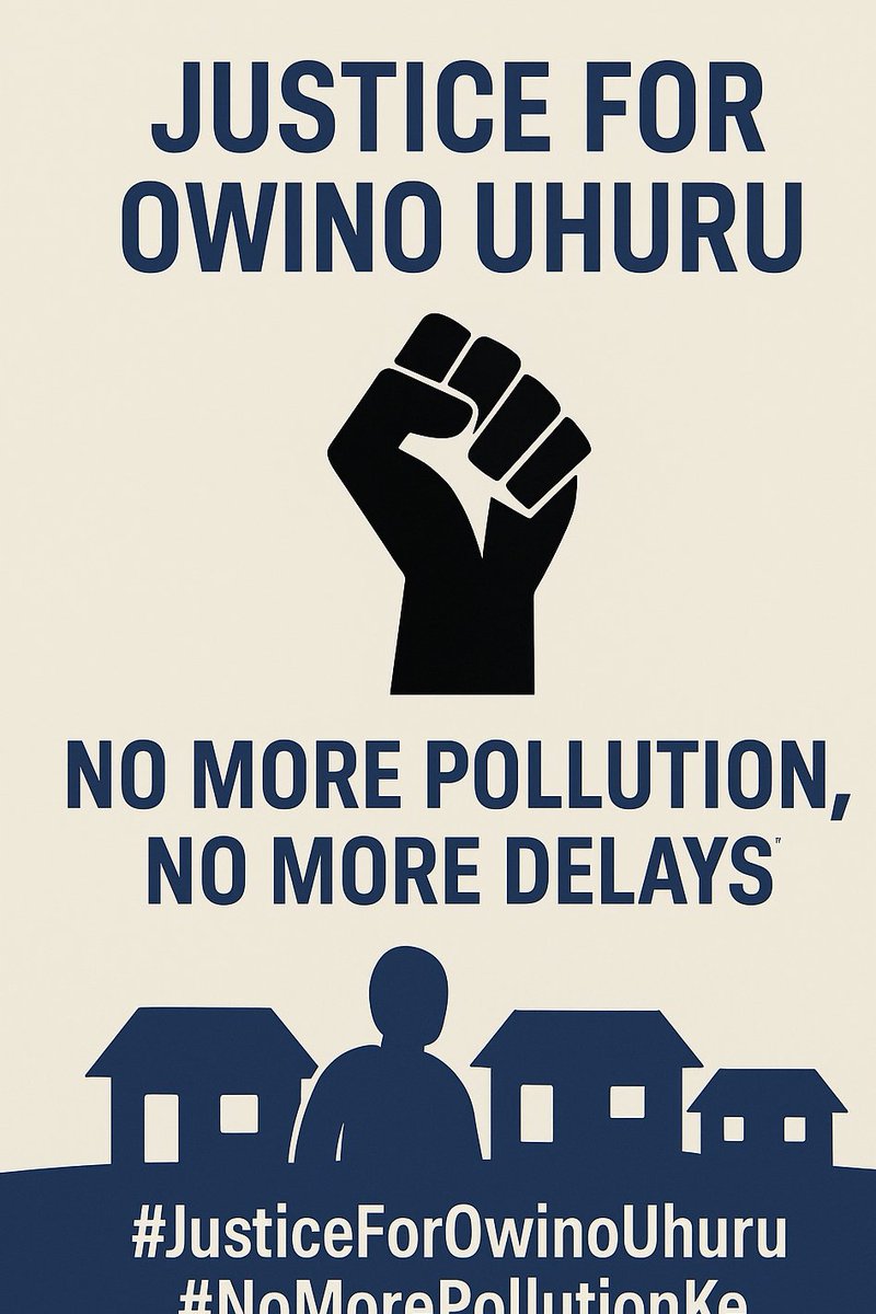 Center for Justice GEA (@cjgea) on Twitter photo The <a href="/Environment_Ke/">Ministry of Environment, Climate Change & Forestry</a>, where are you? What is your role if not to protect Kenyan lives from environmental harm? We are done waiting. We will not beg for our rights. We will demand them — in the courts, in the streets, and in the eyes of the world. #JusticeForOwinoUhuru The <a href="/Environment_Ke/">Ministry of Environment, Climate Change & Forestry</a>, where are you? What is your role if not to protect Kenyan lives from environmental harm? We are done waiting. We will not beg for our rights. We will demand them — in the courts, in the streets, and in the eyes of the world. #JusticeForOwinoUhuru