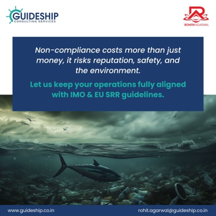 Non-compliance isn’t just a risk — it’s a cost to your reputation, your safety standards, and the environment.
At Guideship, we help you align with IMO &amp; EU SRR guidelines to avoid costly mistakes and protect what matters most
#ComplianceMatters #ShipRecyclingStandards