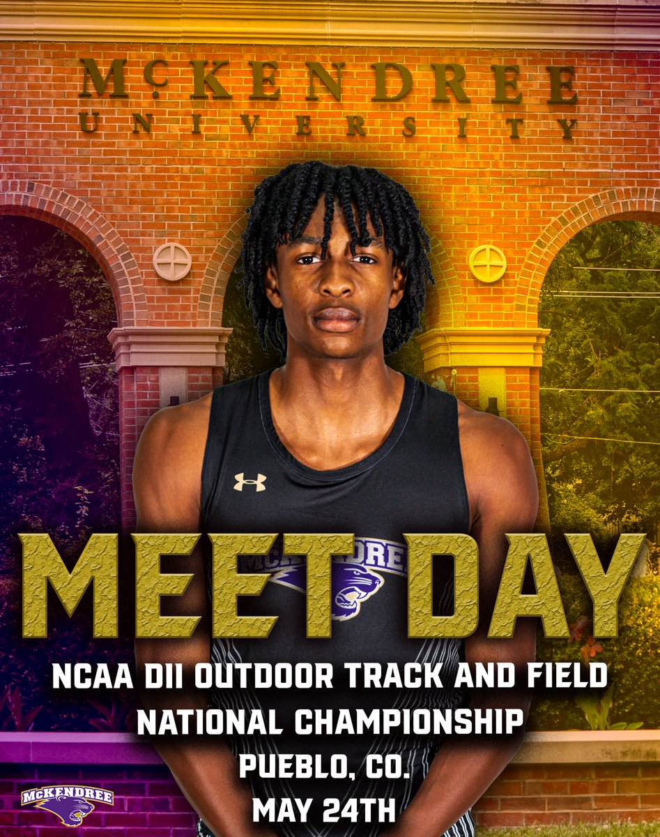 McKendree Bearcats (@mckbearcats) on Twitter photo Nationals Timeโฐ
๐๏ธ Freshman Kierson Wicks will compete in the high jump at the NCAA DIl Outdoor Track and Field championships today at 1:45PM CST
Live Results: results.leonetiming.com/?mid=7870
#BearcatsUnleashed Nationals Timeโฐ
๐๏ธ Freshman Kierson Wicks will compete in the high jump at the NCAA DIl Outdoor Track and Field championships today at 1:45PM CST
Live Results: results.leonetiming.com/?mid=7870
#BearcatsUnleashed