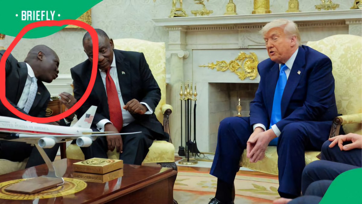 tiaanest's tweet photo. @kalliekriel @realDonaldTrump @SecRubio @elonmusk See the guy next to President Cyril? Listen to what he has to say about land. He’s not talking about expropriating land without compensation to build highways or schools — that’s clearly not the plan. What do you think? https://t.co/k8qjBEtby3
