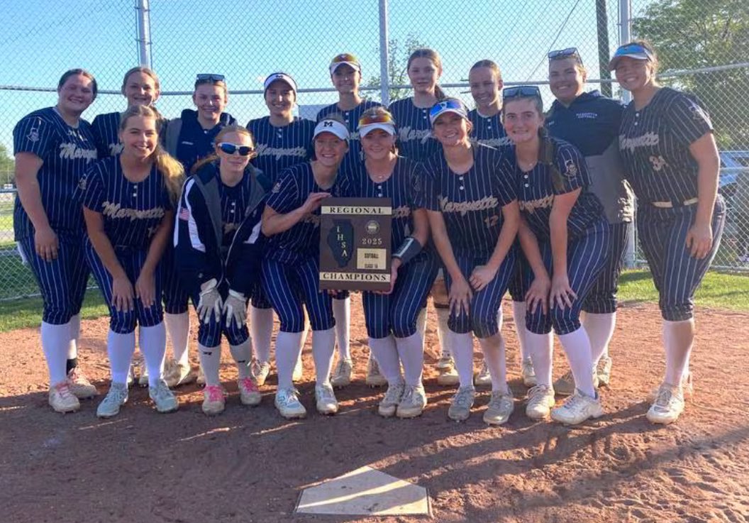 Final 

MA - 5

Grant Park - 4

What a resilient team! Faced a very talented pitcher and these girls continued to find ways. Very proud of this group

💙🥎REGIONAL CHAMPS🥎💛

⚔️⚔️⚔️

#GoCru