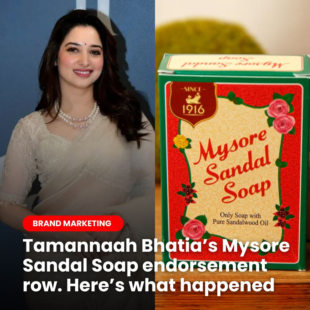 The Karnataka government's decision to rope in Bollywood actress Tamannaah Bhatia as the face of Mysore Sandal Soap has drawn backlash from pro-Kannada groups, raising questions on balancing brand ambitions with regional identity.

storyboard18.com/brand-marketin…

#TamannaahBhatia