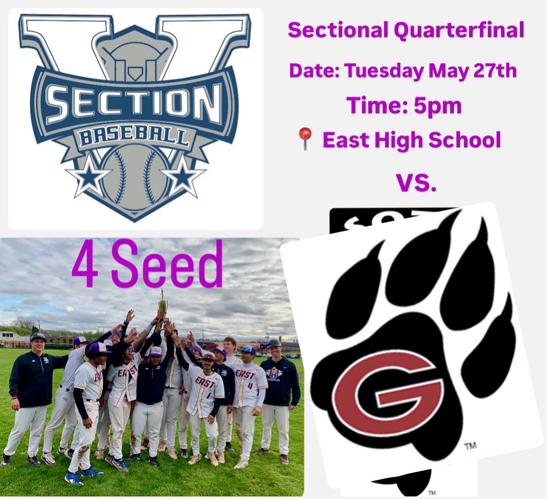 Sectional Quarterfinal Matchup Confirmed