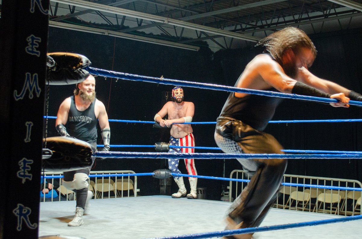 Premier Pro Wrestling 🚀 Studio Tapings & Training (@premierpro_) on Twitter photo 💥 TONIGHT: Rumble in Rockford, IL! Big 6-Man Tag Match! 💥
<a href="/RockstarRosey/">Rockstar Rosey</a>, “El Guerrero” Jose Acosta, and Rockford’s own <a href="/JesseDanger123/">Jesse Danger</a> team up to battle <a href="/Americas_Beard/">American Beard</a> & The Science Class members Mickey Sinn & Marcus “The Science Smith” in a big 6-man tag team match! 💥 TONIGHT: Rumble in Rockford, IL! Big 6-Man Tag Match! 💥
<a href="/RockstarRosey/">Rockstar Rosey</a>, “El Guerrero” Jose Acosta, and Rockford’s own <a href="/JesseDanger123/">Jesse Danger</a> team up to battle <a href="/Americas_Beard/">American Beard</a> & The Science Class members Mickey Sinn & Marcus “The Science Smith” in a big 6-man tag team match!