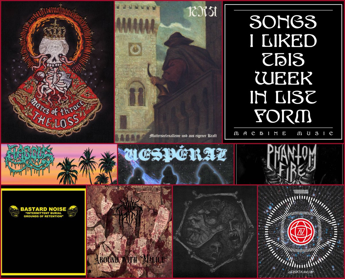 Machine Music מאשין מיוזיק (@machinemusic81) on Twitter photo New post feat. good music from Mares of Thrace, Ara, Haggus, Vespéral, Psudoku (<a href="/nervealtar/">Nerve Altar</a>), Vile Haint, Oldest, Hexerei, Phantom Fire + INFO ON Lust Hag, G.G. <a href="/DarkDescentRec/">Dark Descent Records</a> and more. Keep safe.
machinemusic.net/2025/05/24/som… New post feat. good music from Mares of Thrace, Ara, Haggus, Vespéral, Psudoku (<a href="/nervealtar/">Nerve Altar</a>), Vile Haint, Oldest, Hexerei, Phantom Fire + INFO ON Lust Hag, G.G. <a href="/DarkDescentRec/">Dark Descent Records</a> and more. Keep safe.
machinemusic.net/2025/05/24/som…