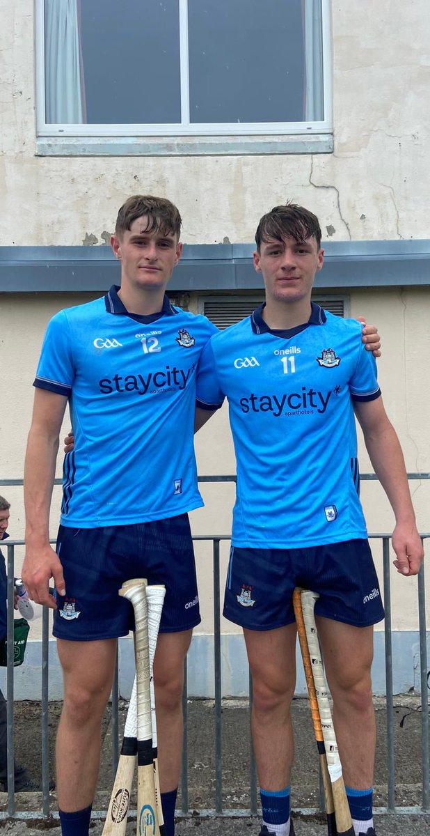 Well done to Jack Byrne and Tommy Dillon who played for Dublin u16s v Wexford in O’Toole Park today.  💙🧡🖤💙

Dublin won and the 2 lads scored 5 points between them 👏👌 We are super proud! 🧡🖤