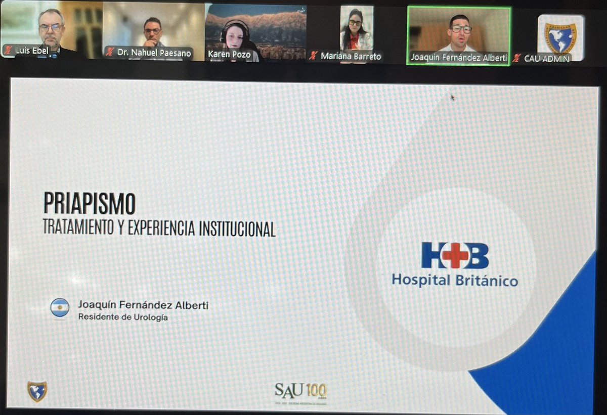 Luis Ebel (@luisebel1) on Twitter photo Honrado de invitación de <a href="/ResidentesCAU/">Oficina Residentes CAU</a> <a href="/npaesa/">Nahuel Paesano</a> representando <a href="/Urolchi/">Sociedad Chilena de Urología</a> en Concurso de Residentes Intersociedades de <a href="/CAU_URO/">Confederación Americana de Urología (CAU)</a>. Excelentes presentaciones de Dra. Karen Pozo 🇨🇱 y Dr. Joaquín Fernández 🇦🇷👏👏👏 con gran Jurado Dra. Maren Pijoan y Dr. <a href="/EduardRuizCasta/">Eduard Ruiz Castañe</a> . Honrado de invitación de <a href="/ResidentesCAU/">Oficina Residentes CAU</a> <a href="/npaesa/">Nahuel Paesano</a> representando <a href="/Urolchi/">Sociedad Chilena de Urología</a> en Concurso de Residentes Intersociedades de <a href="/CAU_URO/">Confederación Americana de Urología (CAU)</a>. Excelentes presentaciones de Dra. Karen Pozo 🇨🇱 y Dr. Joaquín Fernández 🇦🇷👏👏👏 con gran Jurado Dra. Maren Pijoan y Dr. <a href="/EduardRuizCasta/">Eduard Ruiz Castañe</a> .