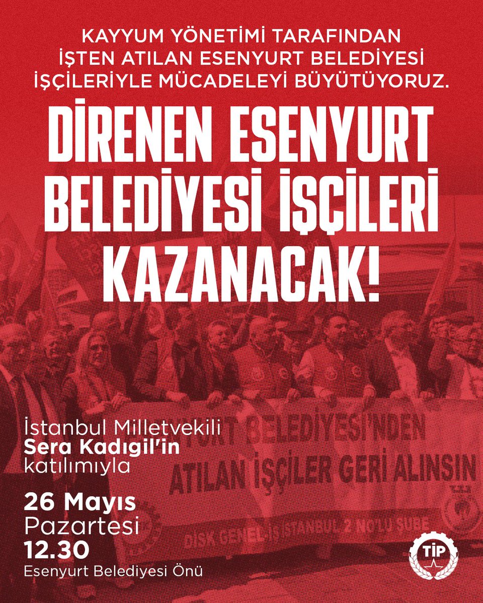 #esenyurtişçilerikazanacak