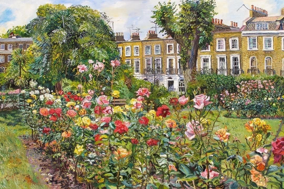 HWarlow's tweet photo. Melissa Scott- Miller artist 
If you press the enlarge button. It comes at you in all its magnificent glory 
Another favourite English artist 
Back later. 🌷🐝📚 Helen https://t.co/JY1c9A2MjM