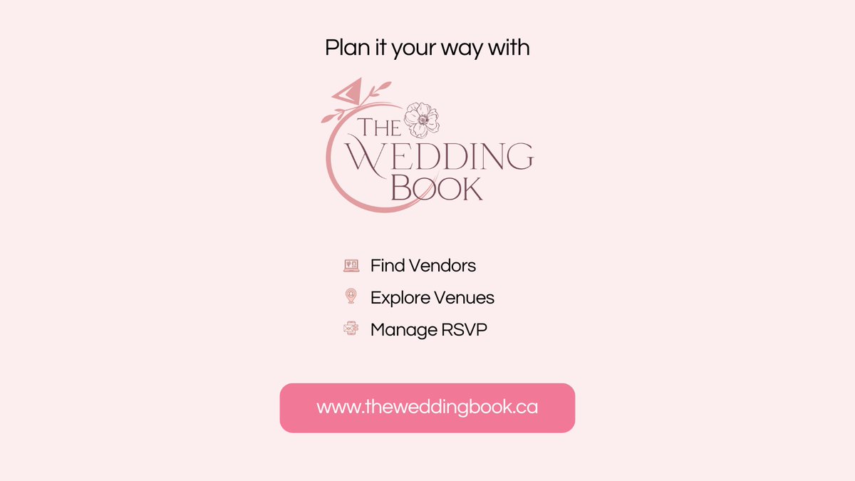 wedbook_ca's tweet photo. Your dream wedding vibe? It's waiting.
Swipe through this weekend’s moodboard — fairytales, florals, minimal magic, and more.
✨ Make planning feel like inspiration, not a chore.
📍 Start now at https://t.co/A1wa7Lcgrk
#TheWeddingBook #WeddingMoodboard #CanadaWeddings https://t.co/zZ0IDI6abM