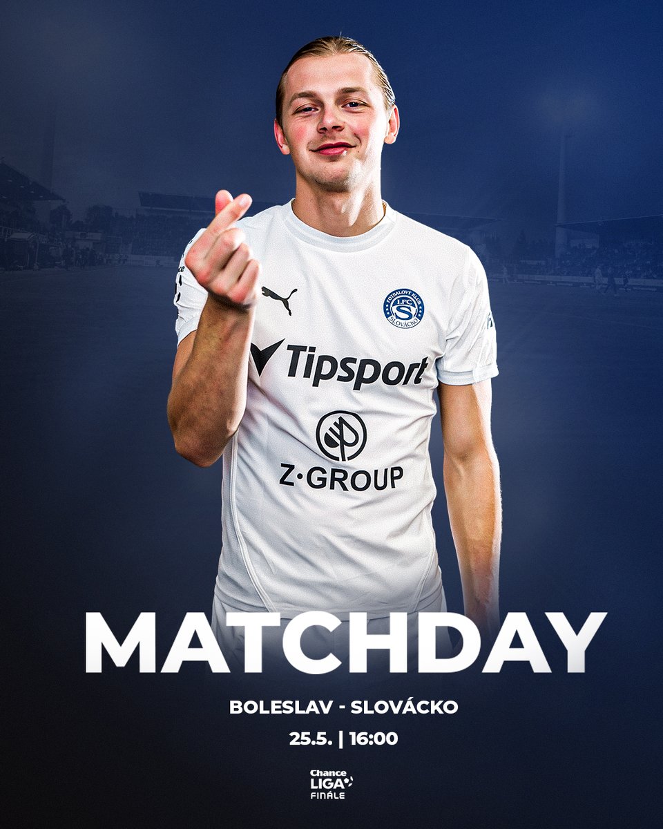 𝐌𝐀𝐓𝐂𝐇𝐃𝐀𝐘 | Dnes nás čeká poslední zápas této sezony. Od 16:00 nastoupíme na hřišti Mladé Boleslavi.

#zaslovacko #mblfcs