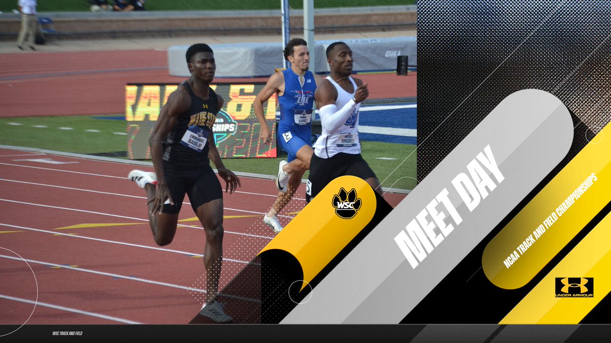 Wayne State Wildcats (@wscwildcats) on Twitter photo MEET DAY - Updated time schedule: Due to predicted bad weather, <a href="/WSCXCTF/">Wayne State College Cross Country/Track & Field</a> Emmanuel Badejo will now run four hours earlier in the 400-meter dash finals at NCAA D2 Track and Field Championships at 3:20 p.m. Central Time. #PlayforthePaw
📊results.leonetiming.com/?mid=7870 MEET DAY - Updated time schedule: Due to predicted bad weather, <a href="/WSCXCTF/">Wayne State College Cross Country/Track & Field</a> Emmanuel Badejo will now run four hours earlier in the 400-meter dash finals at NCAA D2 Track and Field Championships at 3:20 p.m. Central Time. #PlayforthePaw
📊results.leonetiming.com/?mid=7870