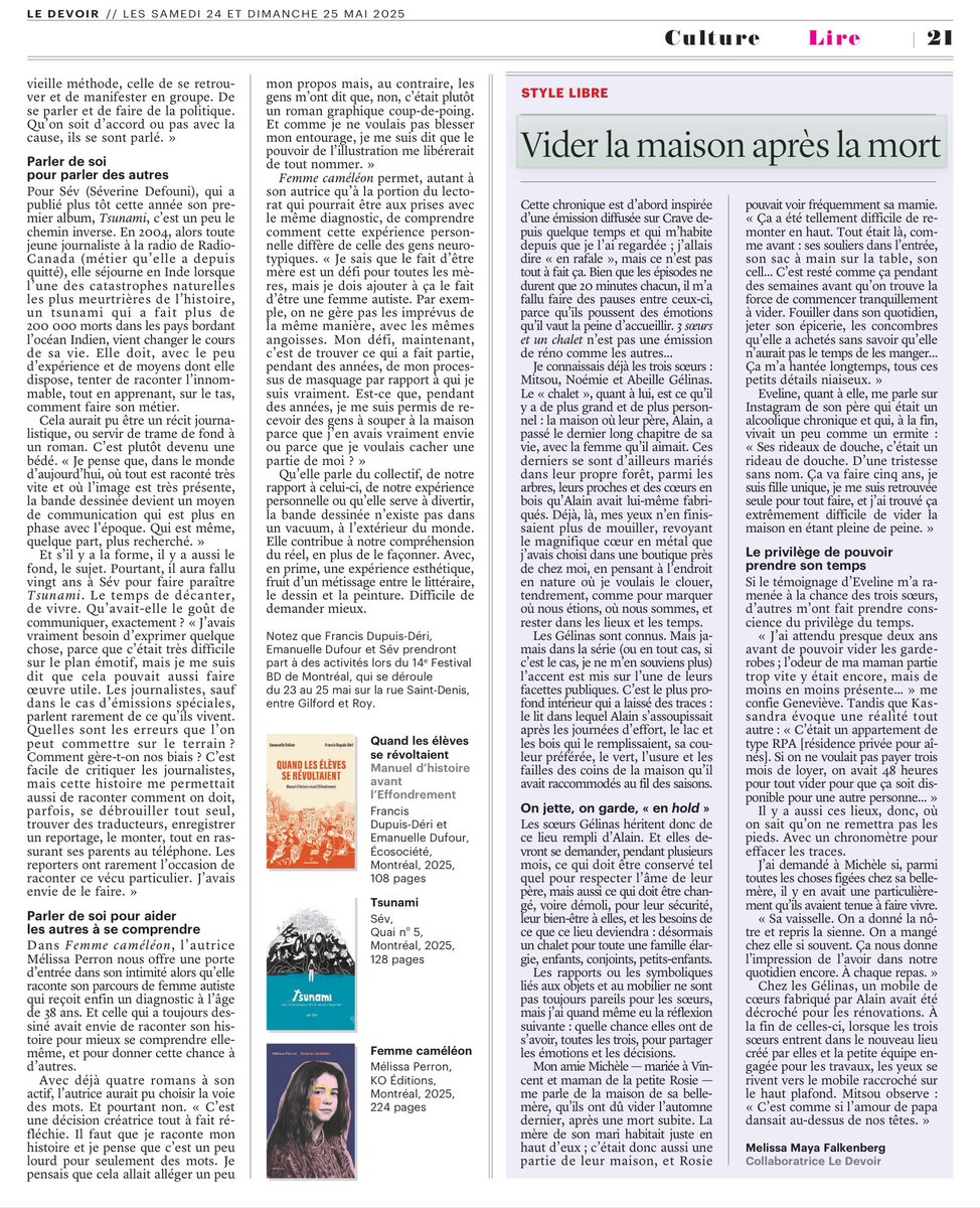 Mélissa Perron tweet media