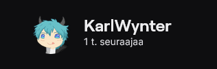 WynKarl's tweet photo. 😱 I never thought I could reach such a milestone but here it is! I think a celebration stream is in place soon enough 🤔 Maybe gonna wait out till when my vacation starts at the end of next month so I have plenty of time! #vtuber #TwitchStreamers https://t.co/aryStAsDb0