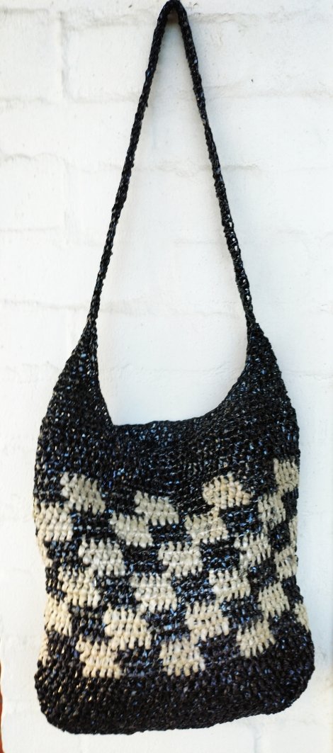 Rewind meets rework.
This one-of-a-kind bag has been crocheted using upcycled VHS tape and plastic, giving old stories a bold new purpose. Strong. Stylish. Sustainable.
Because fashion should never go to waste.
🛍️ Shop:
rebagreusehub.co.za/product/shoppi…
#ReBagReUse #UpcycledStyle #houtbay
