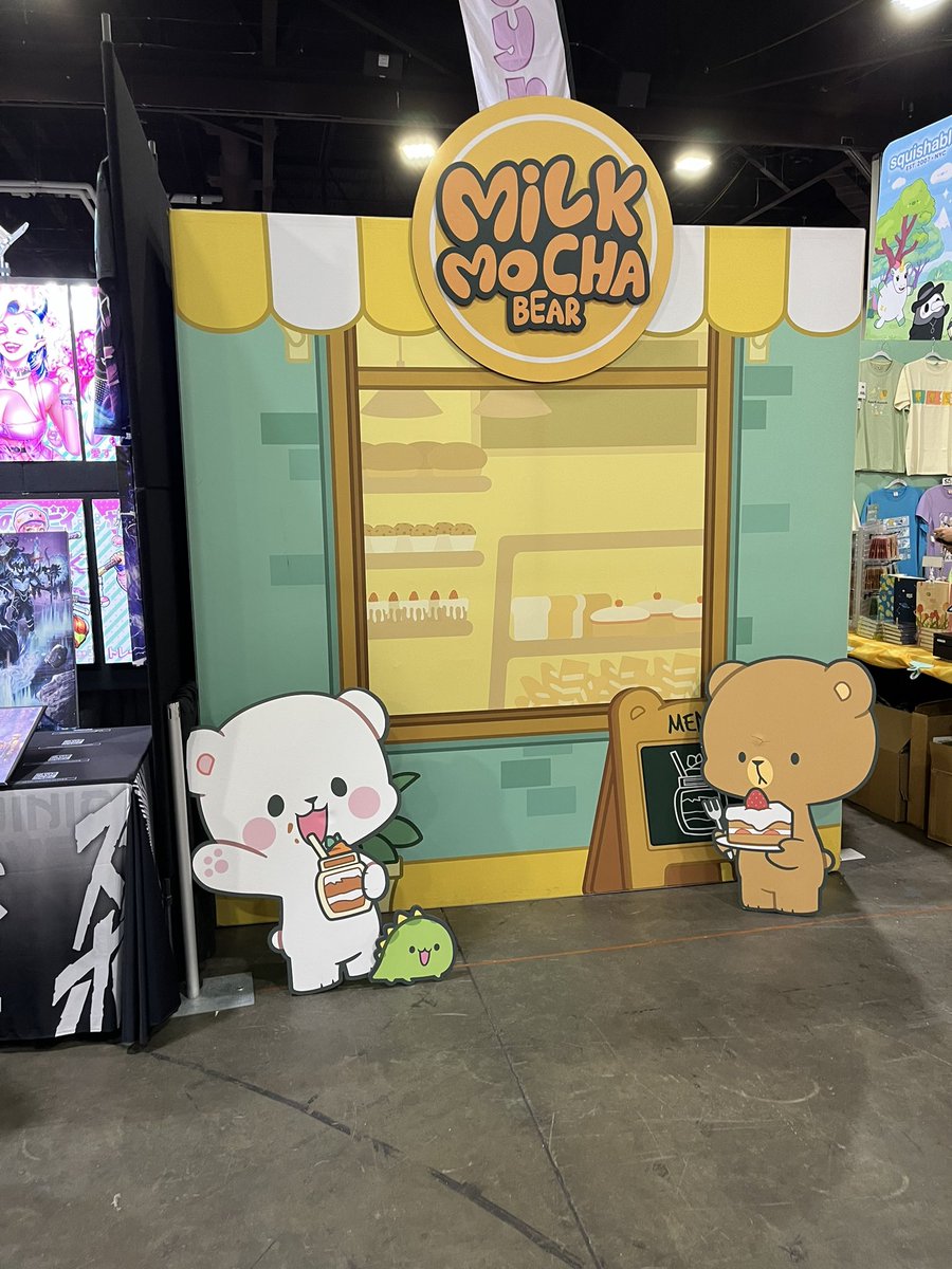 Found <a href="/milkmochabear/">Milk & Mocha</a> booth!