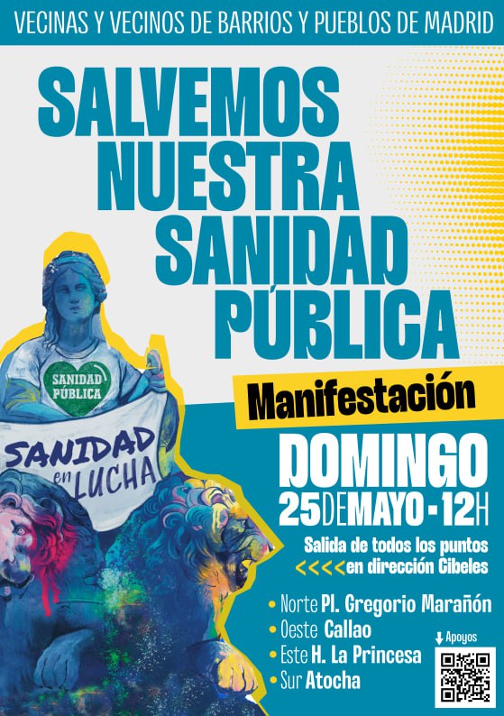 🔴 139.000 niños sin pediatra
🔴 139 plazas de pediatría, el 14.5%, sin cubrir. En la dirección asistencial este hasta el 20,2 %!
🔴 72 pueblos de Madrid sin pediatra en sus Centros de Salud
Tenemos que salvar la #SanidadPública
Te esperamos mañana,12h 
x.com/CiudadanO_O/st…