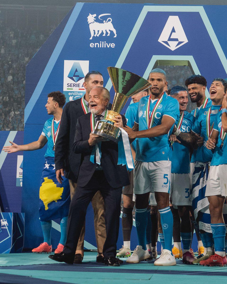 Tanti auguri di buon compleanno al nostro Presidente, Campione D’Italia…#AG4IN!

💙 #ForzaNapoliSempre