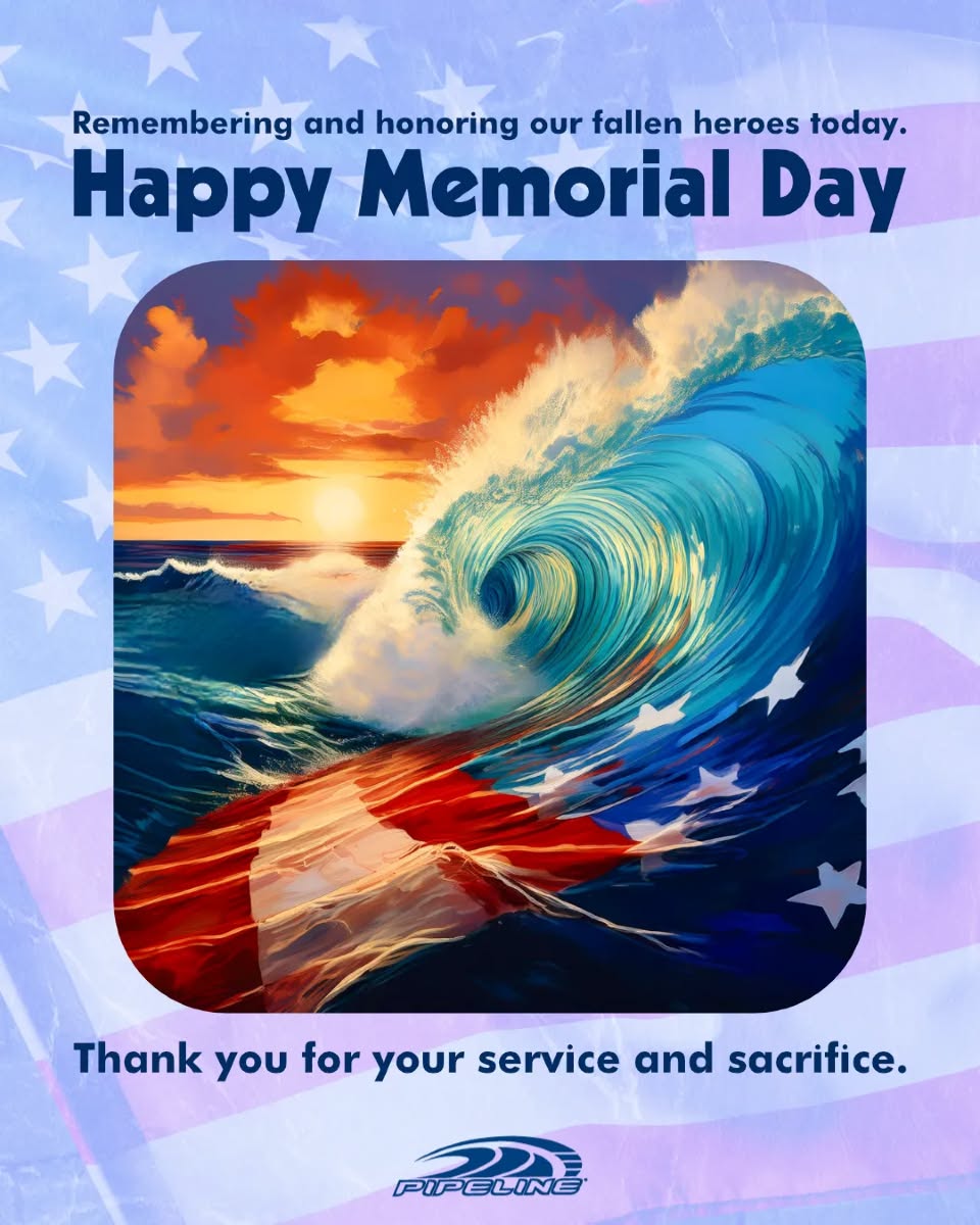 pipelinegear's tweet image. Waves come and go, but some sacrifices are never forgotten. 📷

This Memorial Day, we ride in honor of those who gave everything.

Happy Memorial Day from all of us at Pipeline Clothes &amp;amp; Gear.

#pipelinegear #surf #beach #sea #ocean #oceanvibes #surfculture #ridethewave