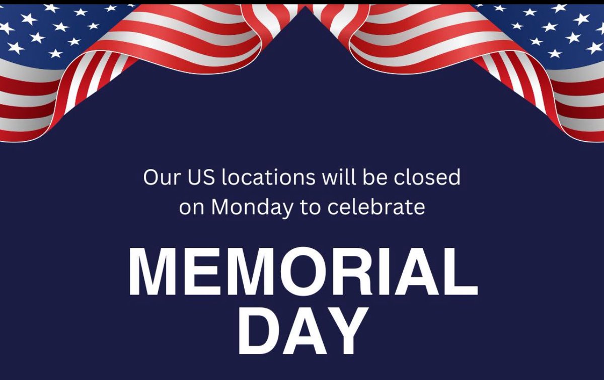 Genesys Industries (@genesysind) on Twitter photo <a href="/GenesysInd/">Genesys Industries</a> will be closed on Monday, May 26th, in solemn observance of Memorial Day. Thank you to all who have served and sacrificed for our freedom. We will be back to serve you on Tuesday, May 27th. <a href="/GenesysInd/">Genesys Industries</a> will be closed on Monday, May 26th, in solemn observance of Memorial Day. Thank you to all who have served and sacrificed for our freedom. We will be back to serve you on Tuesday, May 27th.
