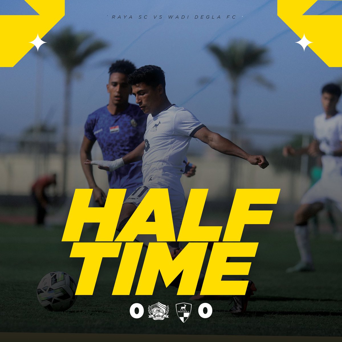 نهاية الشوط الأول 
🏆 الدوري المصري القسم الثاني (أ)  موسم 2024-2025 
راية 0️⃣
🆚
وادي دجلة 0️⃣
#راية_دجلة
#وادي_دجلة 💛🦌🖤