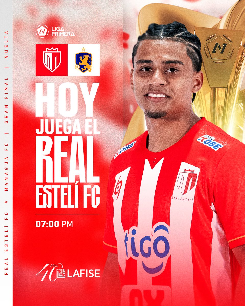 ⚽️🔛 ¡¡¡HOY JUEGA EL TREN!!! 🚂🇦🇹 

🏆 Final vuelta
🆚 Managua FC
🏟 Estadio Independencia • ⏰ 7:00 PM 
🎥 <a href="/NicaSportsTV/">NicaSports</a> • <a href="/Tigo_Nicaragua/">Tigo Nicaragua</a> Canal 558 📡 
🤝 <a href="/LAFISENicaragua/">Banco LAFISE</a>
🔴⚪ #VAMOSTREN