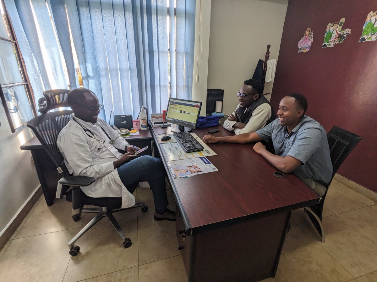 Ingoga_tech's tweet photo. Awesome news! We visited Max Care Clinic to inaugurate the Ubuzima Digital System (UDS), marking a key step in our pilot to improve healthcare in the community. Collaborating with their existing EMRs will ensure a smarter, and efficient patient care experience. 
#HultPrizeUDS2025 https://t.co/xrlJr2WJmr