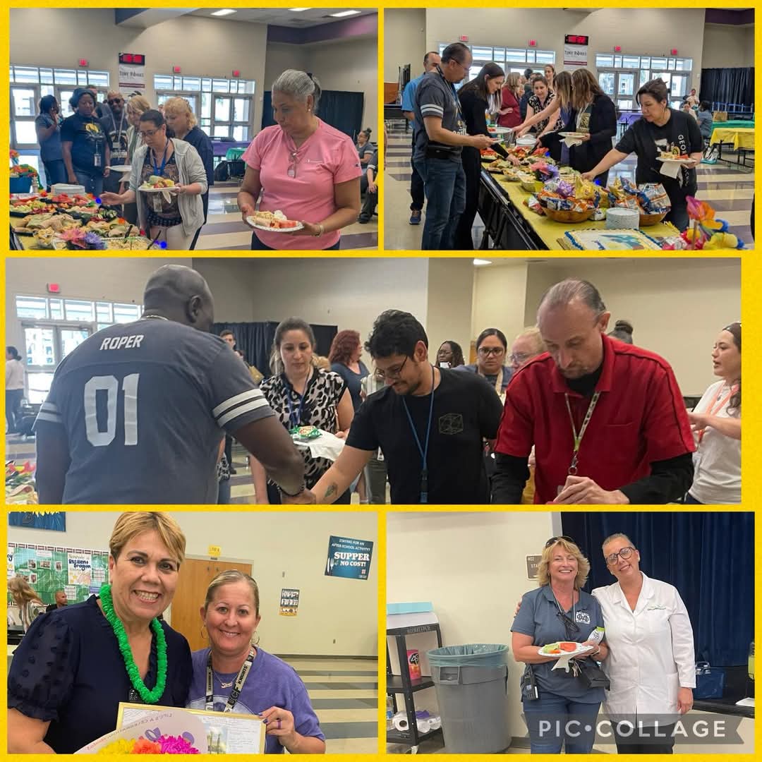 🍉⛱️🐲 Our end of the year luncheon was a wonderful time of reflection and celebration, including celebrating our two retirees, Ms. Belardo and Ms. Troche! 🐲💙❤️
#wearethedragons🐲