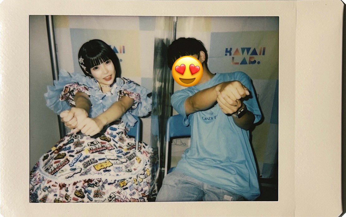 CATCH YOUしてくれたのでりのまるとホームランチェキ⚾️

こんな可愛い子が打席に立ってたらピッチャー全員ホームランボール投げてくれますよ！！

明日も5回行くから覚えてよー！！！ww

#福山梨乃
#きゃんちゅー
#りのまる