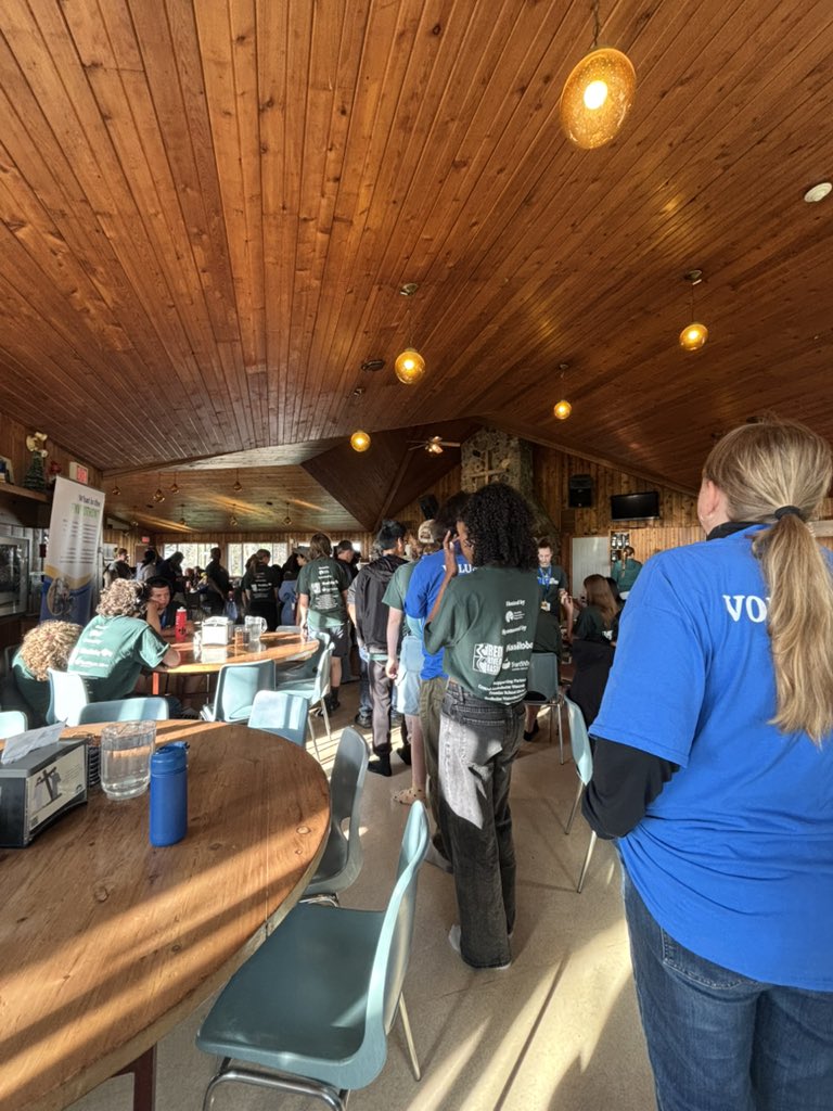Fueling up for the final stretch! 🍳☕
It’s the last day of #MBEnvirothon2025 and teams are kicking it off with breakfast before diving into oral presentations. One more chance to showcase everything they’ve learned—let’s finish strong! 💪📣
#MBEnvirothon #EnvironmentalEducation