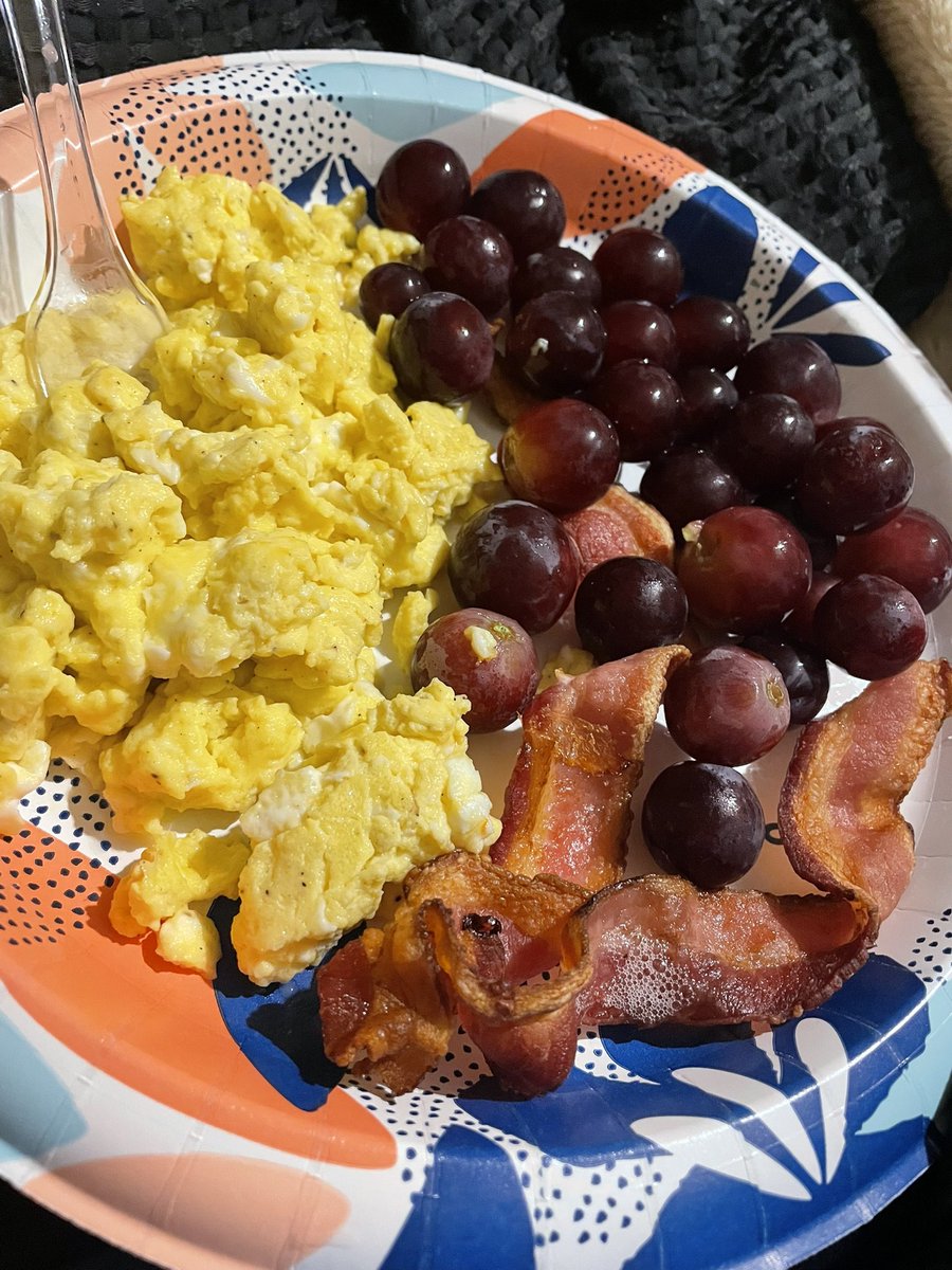 My favorite #edge #rusher <a href="/TheIsaiahShaw/">Isaiah Shaw</a> is home for the summer from <a href="/FairmontStateFB/">Fairmont State Football</a> . Hubby has to work long hours this weekend so he stepped up and cooked me breakfast so that I didn’t have to exert too much of oxygen to do it myself. #strong #character