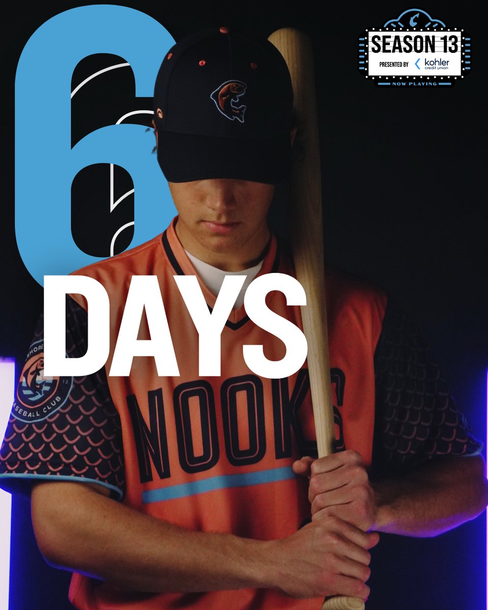 6 more days.

Get your tickets to opening day: tinyurl.com/LSC25SGT

#NookNation | #Season13